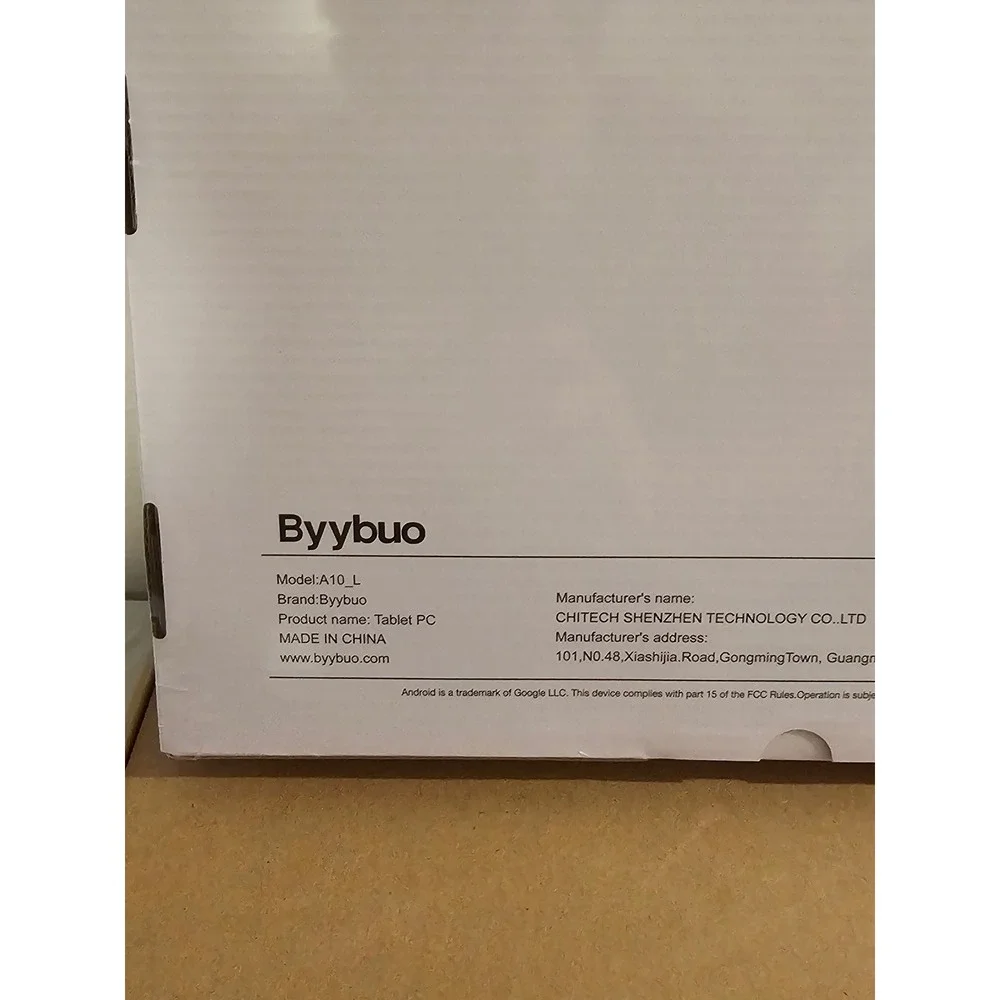 Byybuo SmartPad A10 L Android Tablet PC Gray Model A10_L New In Box